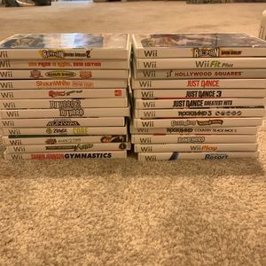 Wii console games